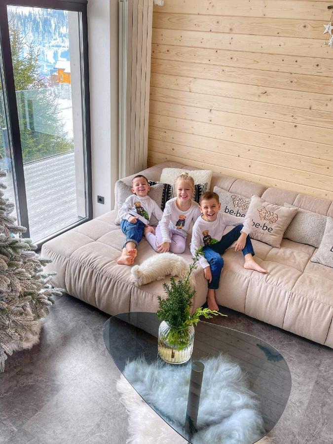 Be Be Chalet - Premium Jacuzi & Private Pool Bukovel Ngoại thất bức ảnh