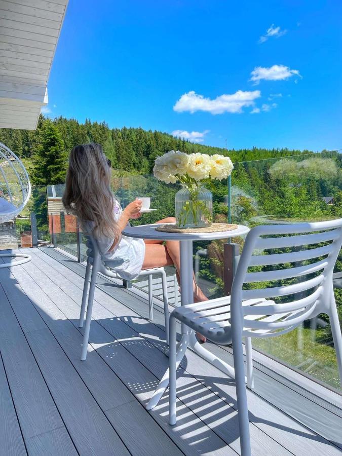 Be Be Chalet - Premium Jacuzi & Private Pool Bukovel Ngoại thất bức ảnh