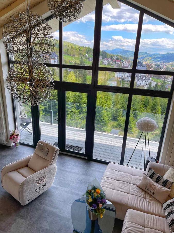 Be Be Chalet - Premium Jacuzi & Private Pool Bukovel Ngoại thất bức ảnh