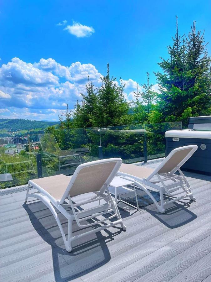 Be Be Chalet - Premium Jacuzi & Private Pool Bukovel Ngoại thất bức ảnh