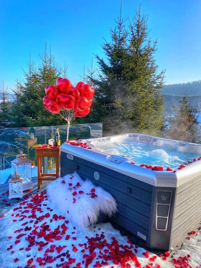 Be Be Chalet - Premium Jacuzi & Private Pool Bukovel Ngoại thất bức ảnh