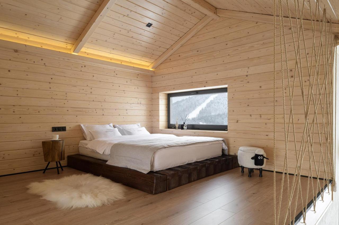 Be Be Chalet - Premium Jacuzi & Private Pool Bukovel Ngoại thất bức ảnh